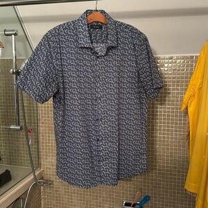 men’s   Matinique  button up tee. Size XL